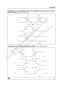 M74HC573TTR Datasheet Page 7
