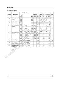 M74HC574TTR Datasheet Page 4