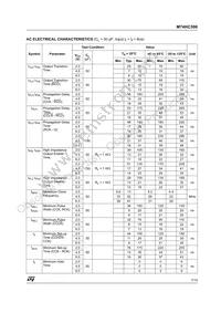 M74HC590TTR Datasheet Page 7