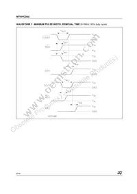 M74HC592TTR Datasheet Page 8