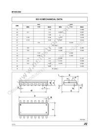 M74HC592TTR Datasheet Page 12