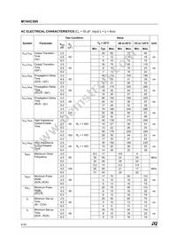 M74HC595B1R Datasheet Page 6
