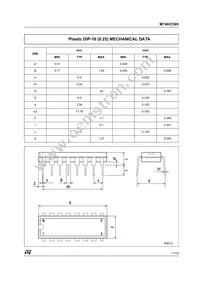 M74HC595B1R Datasheet Page 11