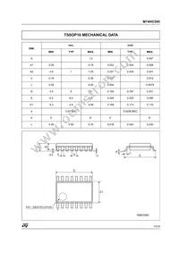 M74HC595B1R Datasheet Page 13