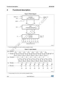 M74HC595TTR Datasheet Page 4