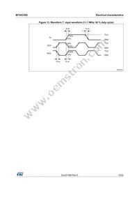 M74HC595TTR Datasheet Page 15