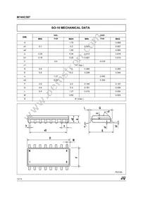 M74HC597B1R Datasheet Page 12