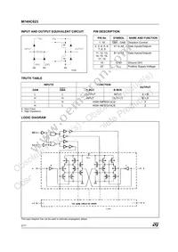 M74HC623B1R Datasheet Page 2