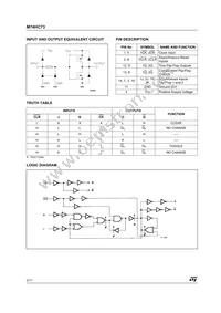 M74HC73TTR Datasheet Page 2
