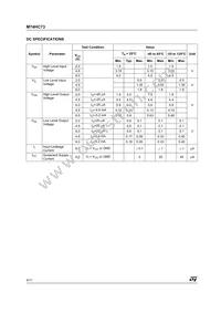 M74HC73TTR Datasheet Page 4