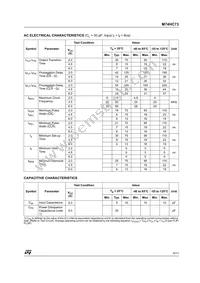 M74HC73TTR Datasheet Page 5