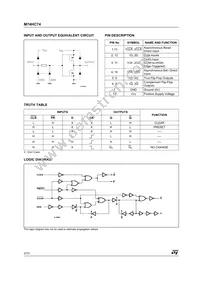 M74HC74TTR Datasheet Page 2