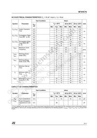 M74HC76M1R Datasheet Page 5