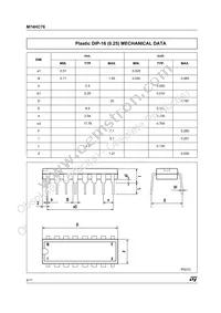 M74HC76M1R Datasheet Page 8