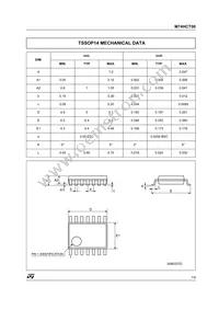 M74HCT00RM13TR Datasheet Page 7