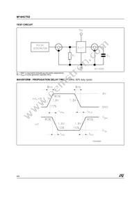 M74HCT02B1R Datasheet Page 4