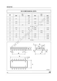 M74HCT04RM13TR Datasheet Page 6