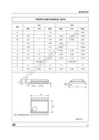 M74HCT04RM13TR Datasheet Page 7