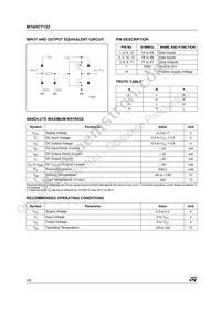 M74HCT132TTR Datasheet Page 2