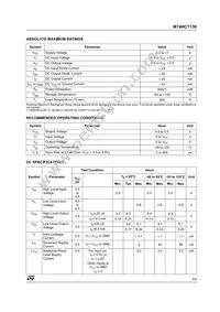 M74HCT138RM13TR Datasheet Page 3