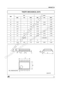 M74HCT14TTR Datasheet Page 7