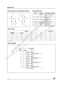 M74HCT157RM13TR Datasheet Page 2