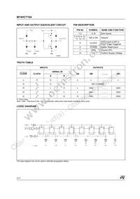 M74HCT164RM13TR Datasheet Page 2