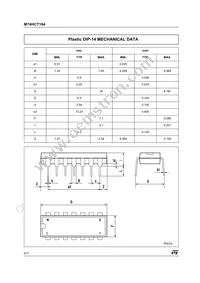 M74HCT164RM13TR Datasheet Page 8