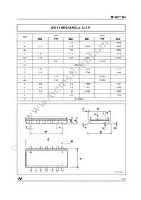 M74HCT164RM13TR Datasheet Page 9