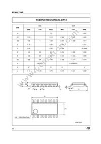 M74HCT245B1R Datasheet Page 8