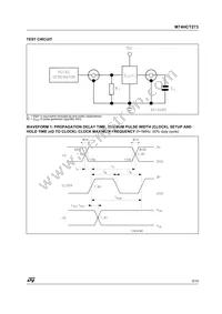 M74HCT273TTR Datasheet Page 5