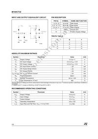 M74HCT32RM13TR Datasheet Page 2