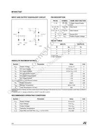 M74HCT367RM13TR Datasheet Page 2