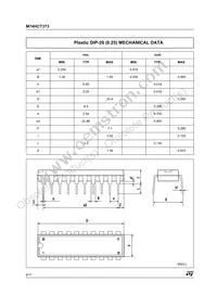 M74HCT373B1R Datasheet Page 8