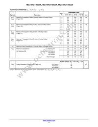 M74HCT4053ADTR2G Datasheet Page 5