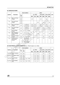M74HCT541RM13TR Datasheet Page 3