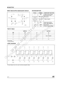 M74HCT574RM13TR Datasheet Page 2