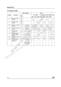 M74HCT574RM13TR Datasheet Page 4