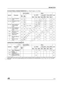 M74HCT574RM13TR Datasheet Page 5