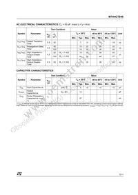 M74HCT640B1R Datasheet Page 5