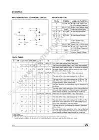 M74HCT646RM13TR Datasheet Page 2