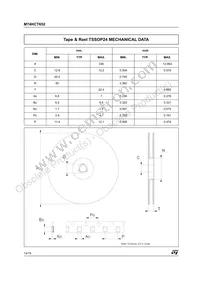 M74HCT652RM13TR Datasheet Page 14