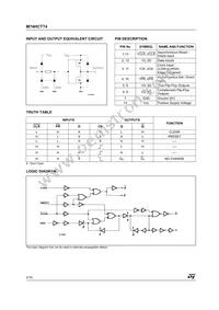 M74HCT74TTR Datasheet Page 2