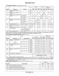 M74VHCT157ADTR2G Datasheet Page 4
