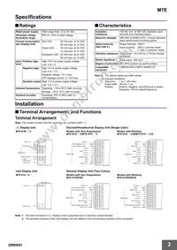 M7E-01HRN2-B Datasheet Page 3