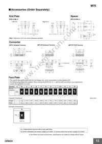M7E-01HRN2-B Datasheet Page 13