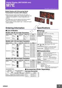 M7E-20HKN1 Datasheet Cover