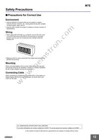 M7E-20HKN1 Datasheet Page 12