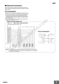 M7F-3N1GT Datasheet Page 9