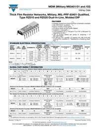 M8340102K4701GAD04 Datasheet Cover